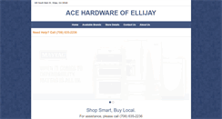 Desktop Screenshot of ellijayhardware.com